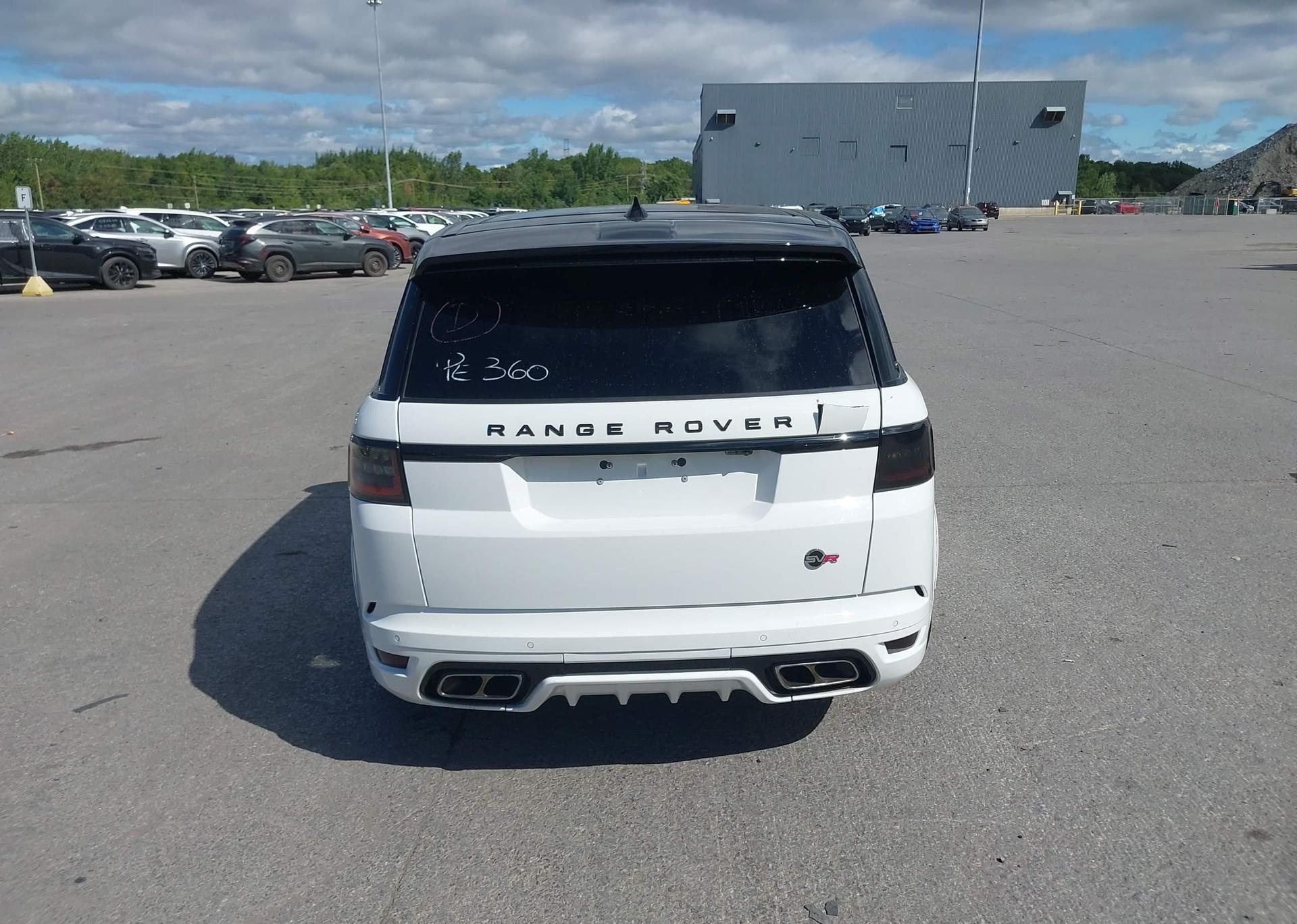 2019 LAND ROVER RANGE ROVER SPORT SVR