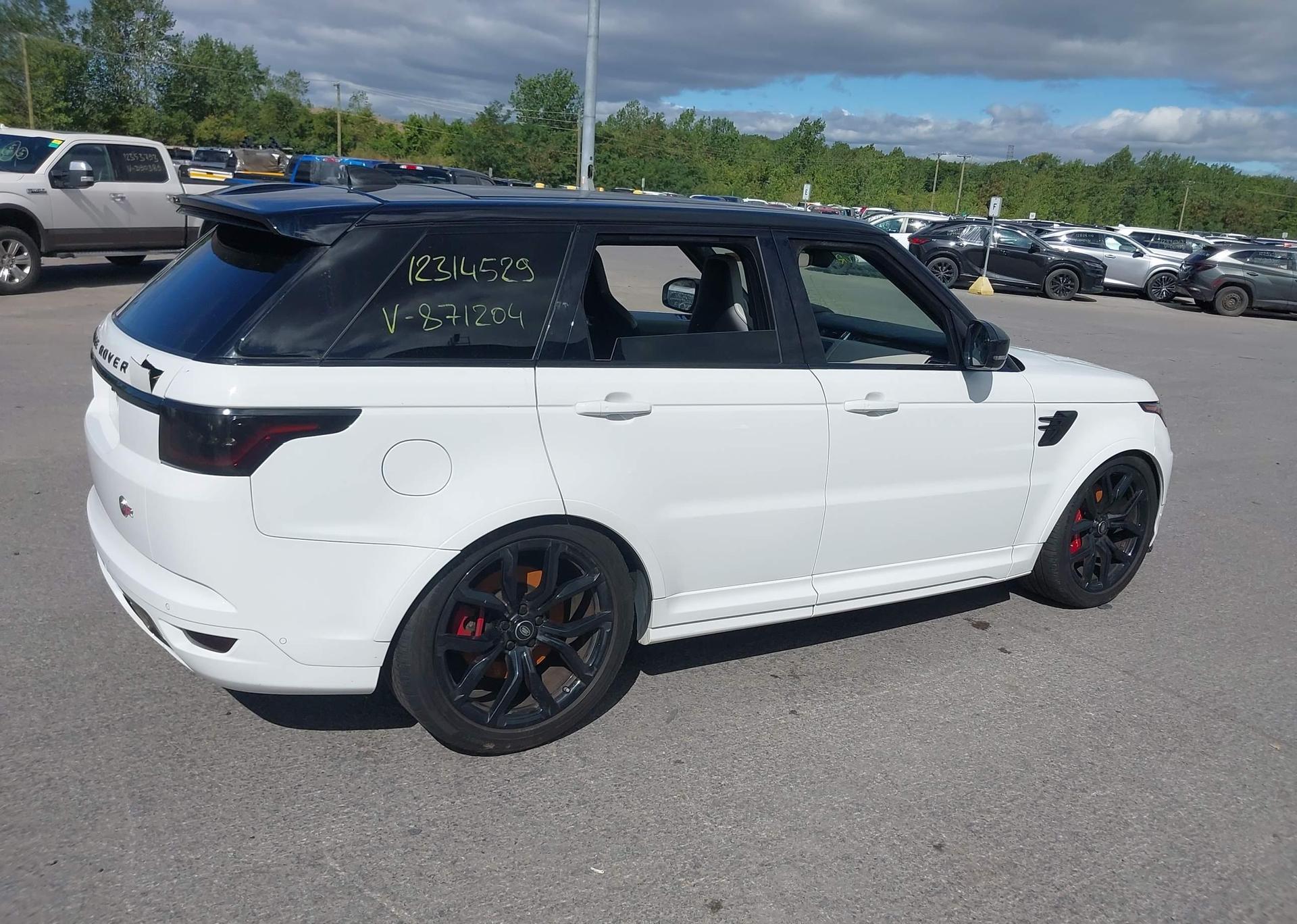 2019 LAND ROVER RANGE ROVER SPORT SVR