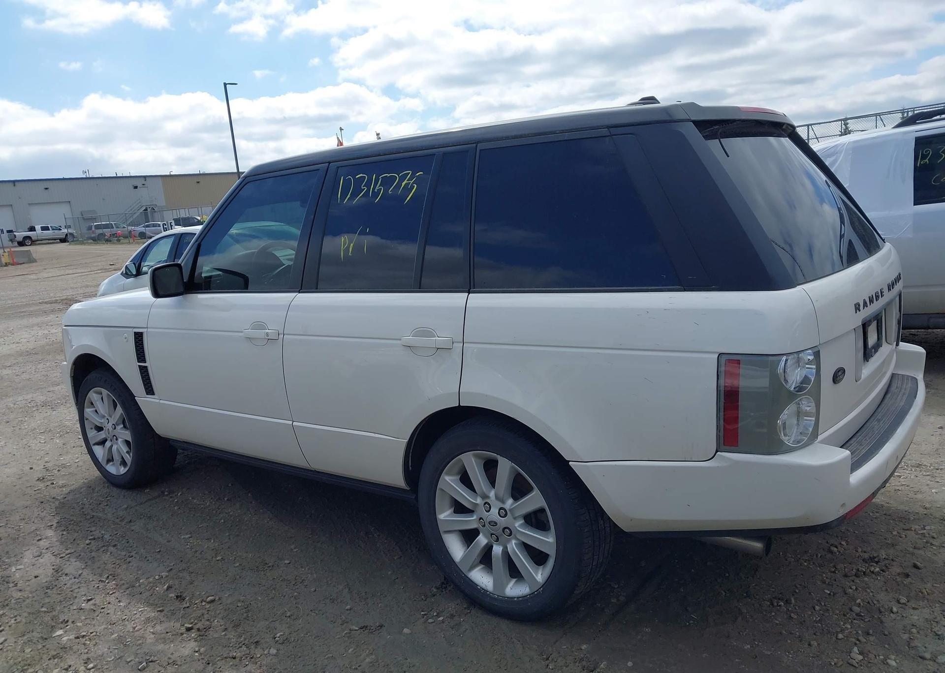 2008 LAND ROVER RANGE ROVER SUPERCHARGED