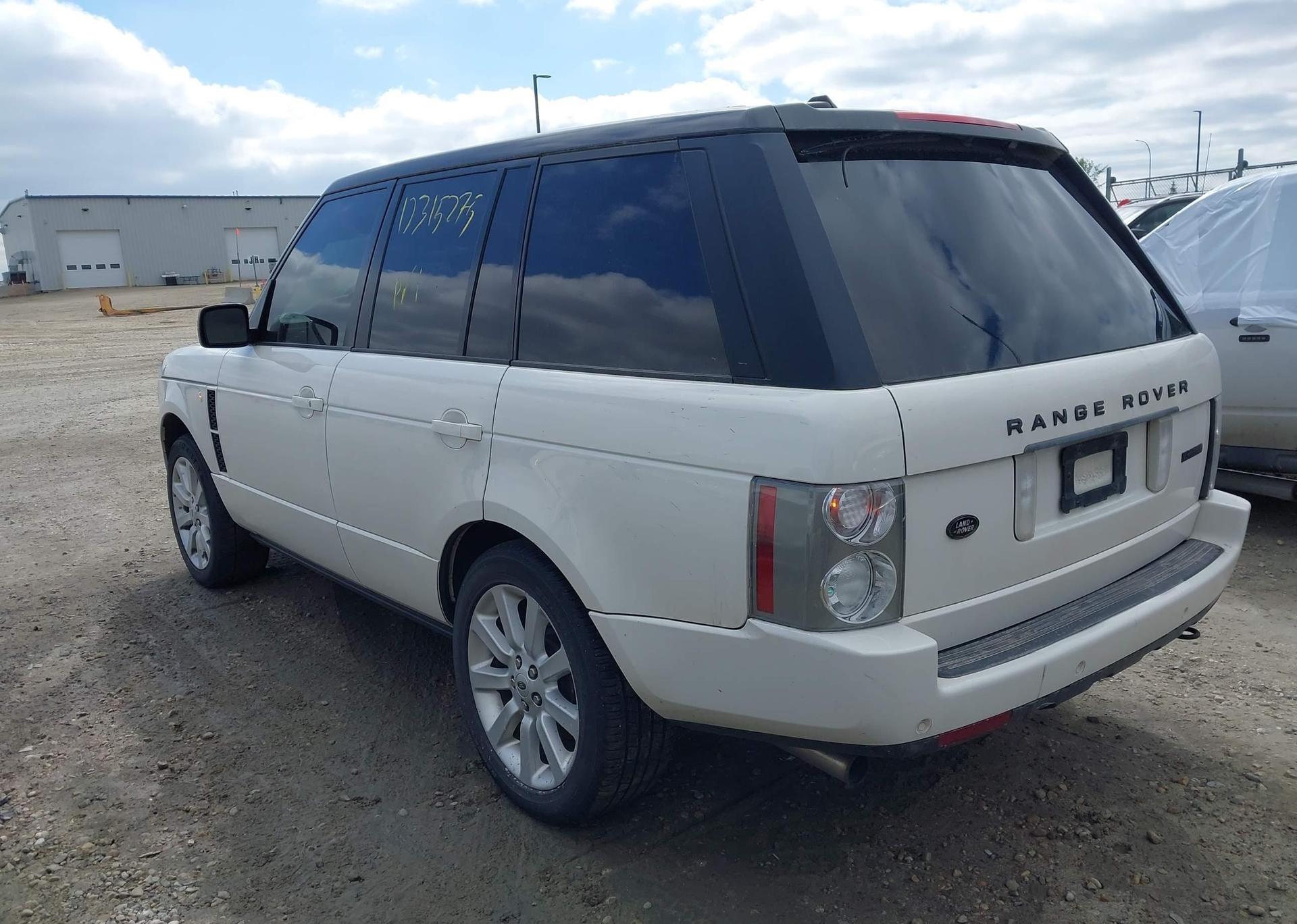 2008 LAND ROVER RANGE ROVER SUPERCHARGED