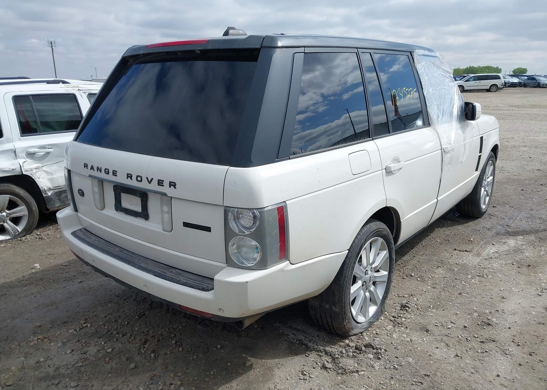 2008 LAND ROVER RANGE ROVER SUPERCHARGED