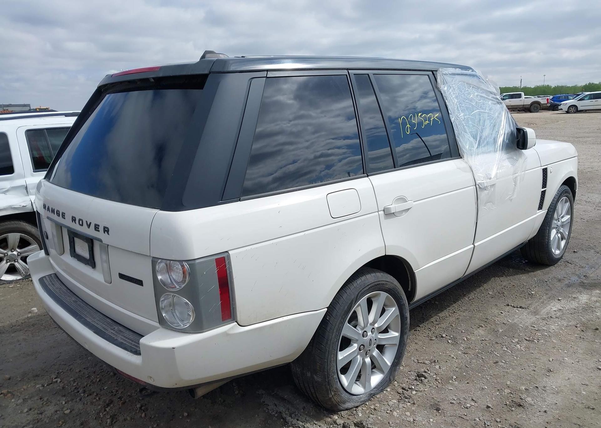 2008 LAND ROVER RANGE ROVER SUPERCHARGED