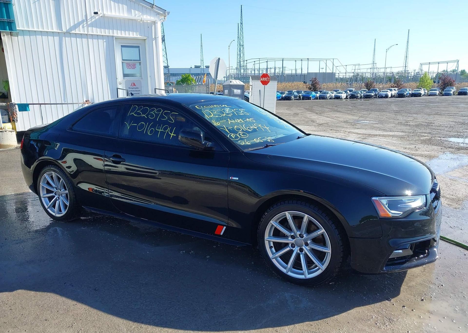 2016 AUDI A5 2.0T PROGRESSIV PLUS
