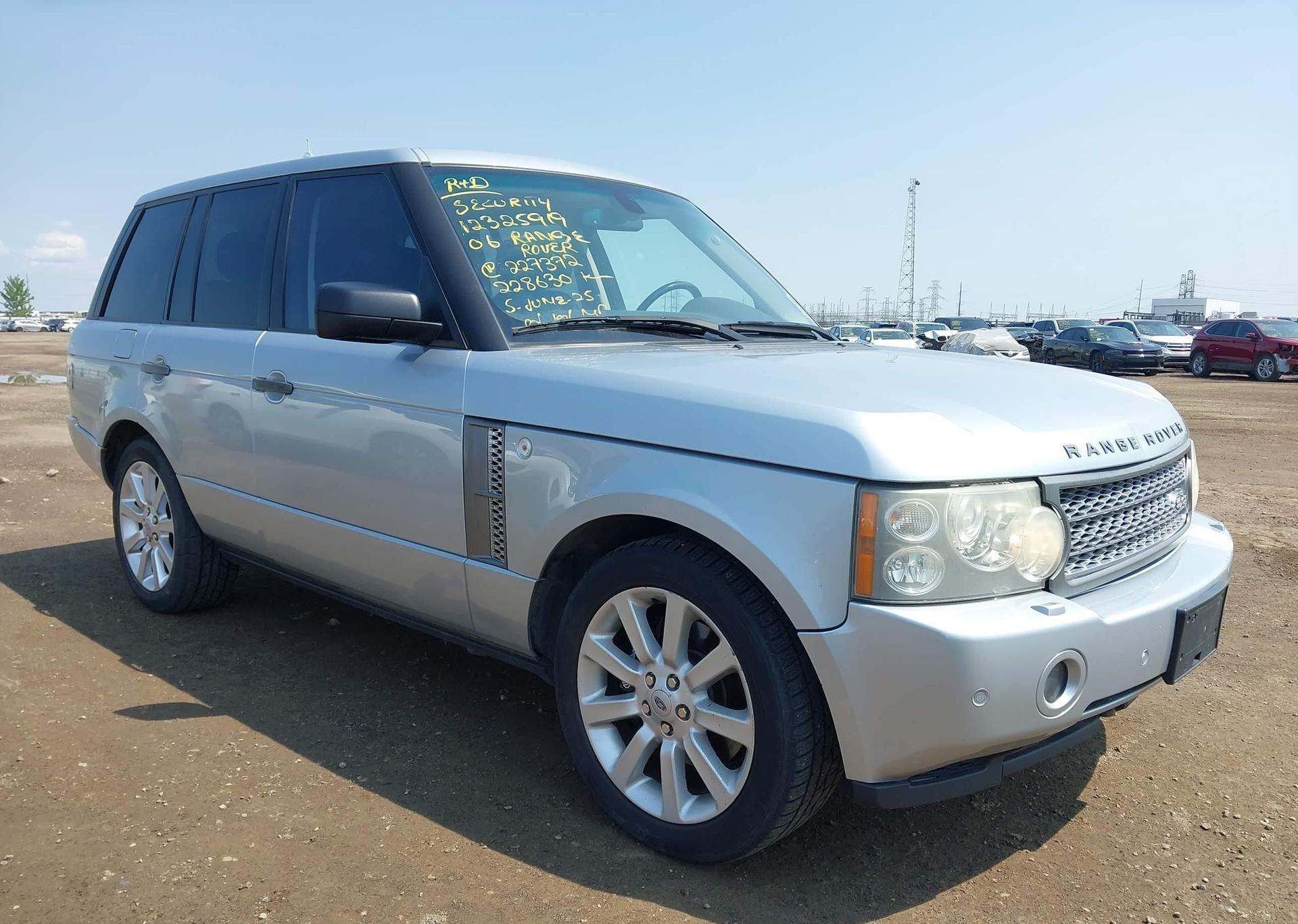 2006 LAND ROVER RANGE ROVER SUPERCHARGED