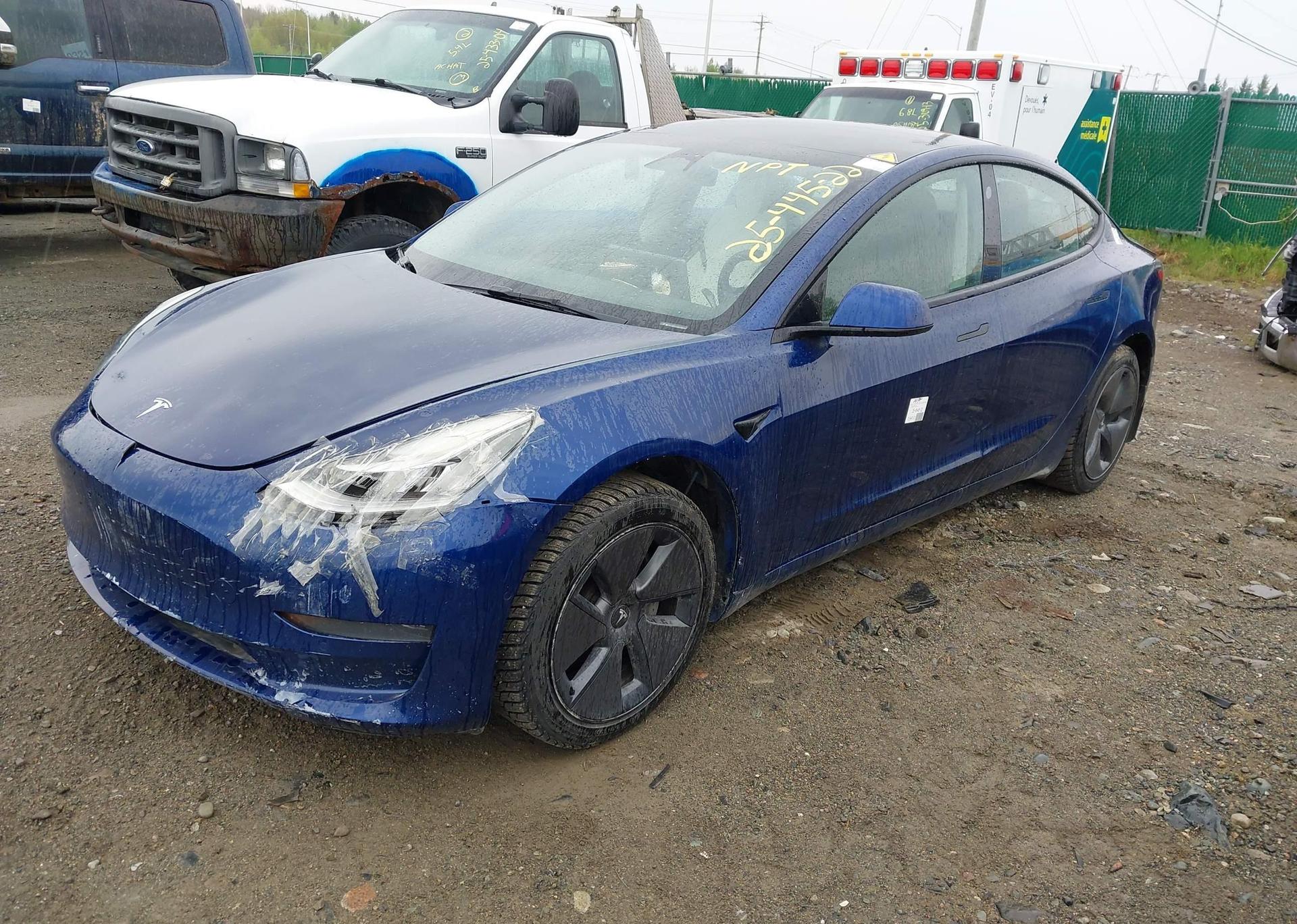 2022 TESLA MODEL 3 RWD