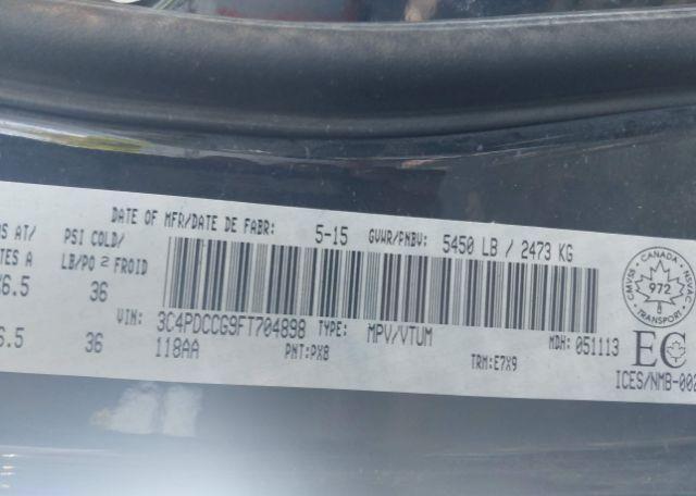 2015 DODGE JOURNEY SXT