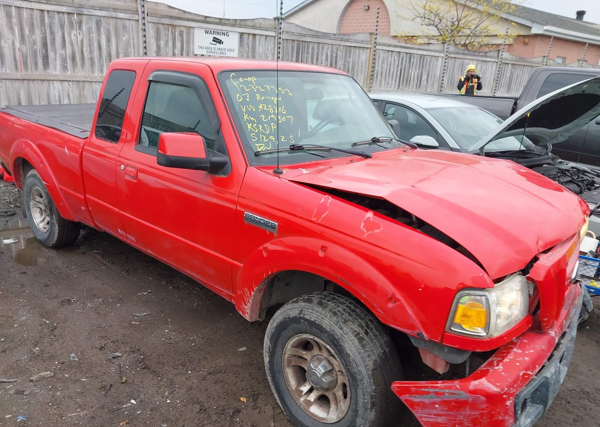 2007 FORD RANGER SPORT