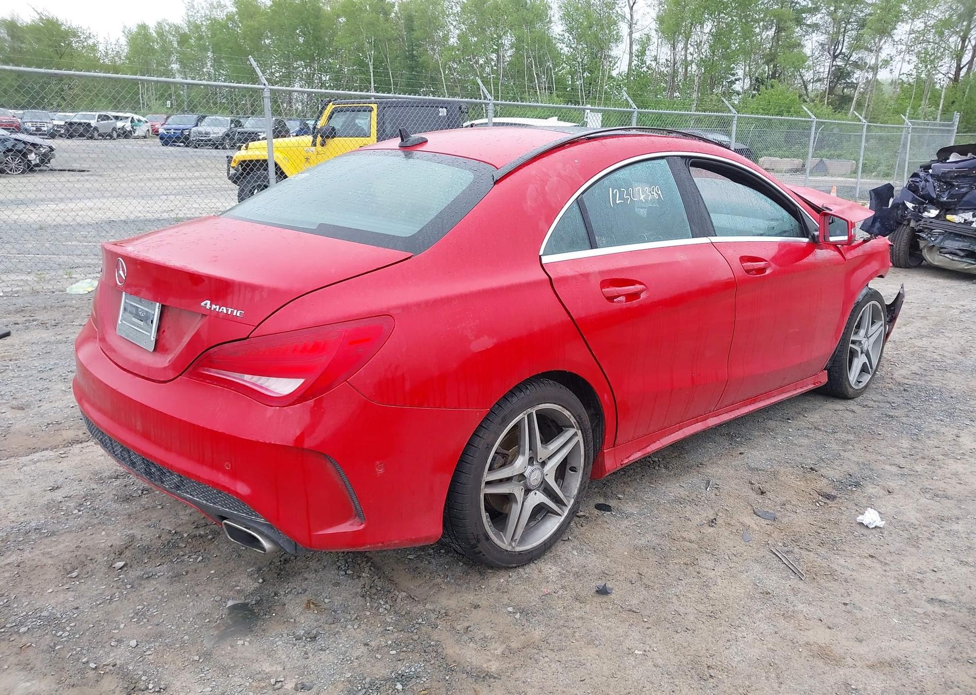 2015 MERCEDES-BENZ CLA 250 4MATIC