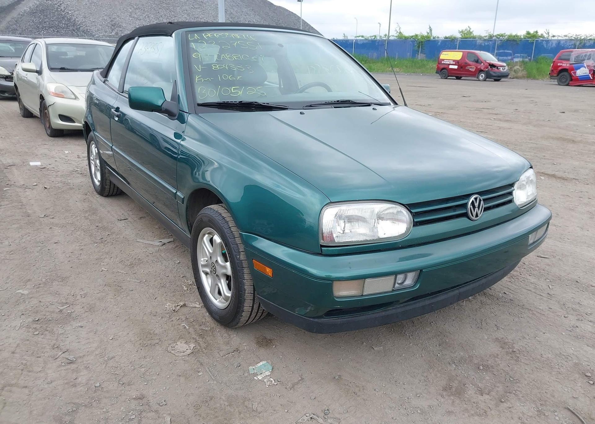 1997 VOLKSWAGEN CABRIO HIGHLINE