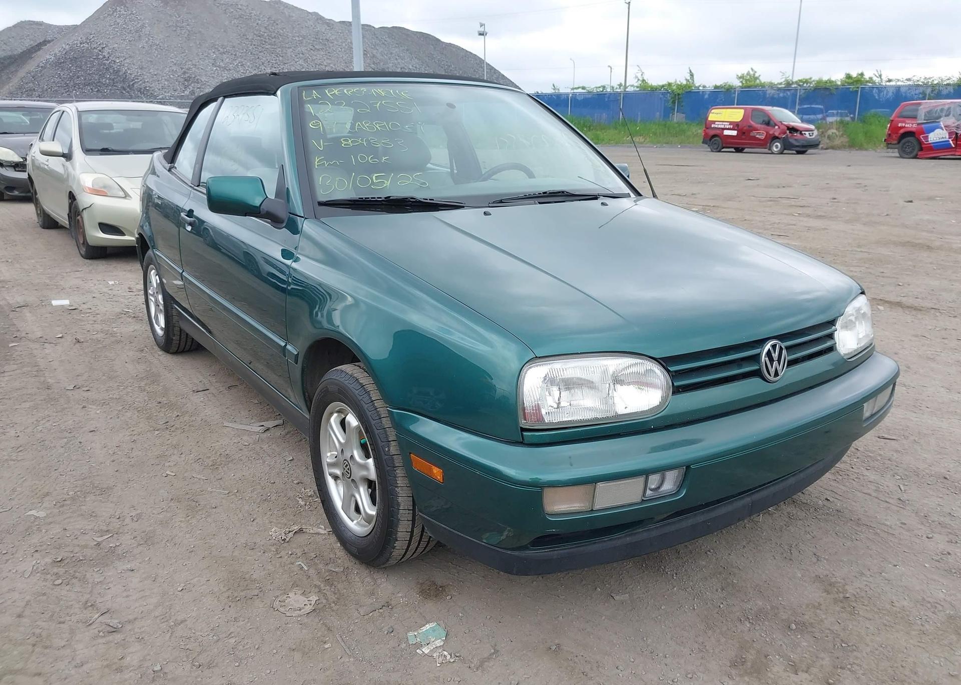 1997 VOLKSWAGEN CABRIO HIGHLINE