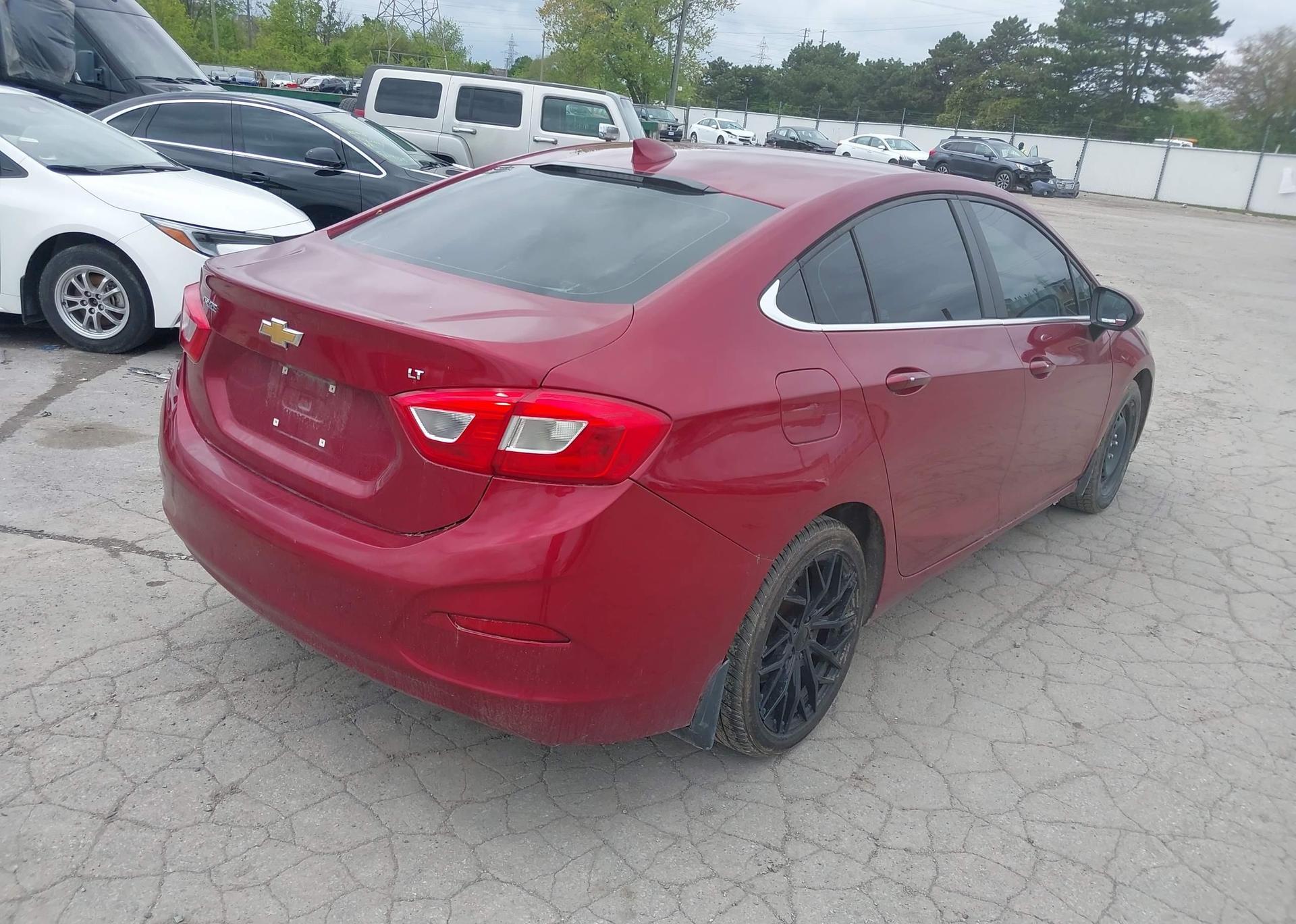 2017 CHEVROLET CRUZE LT