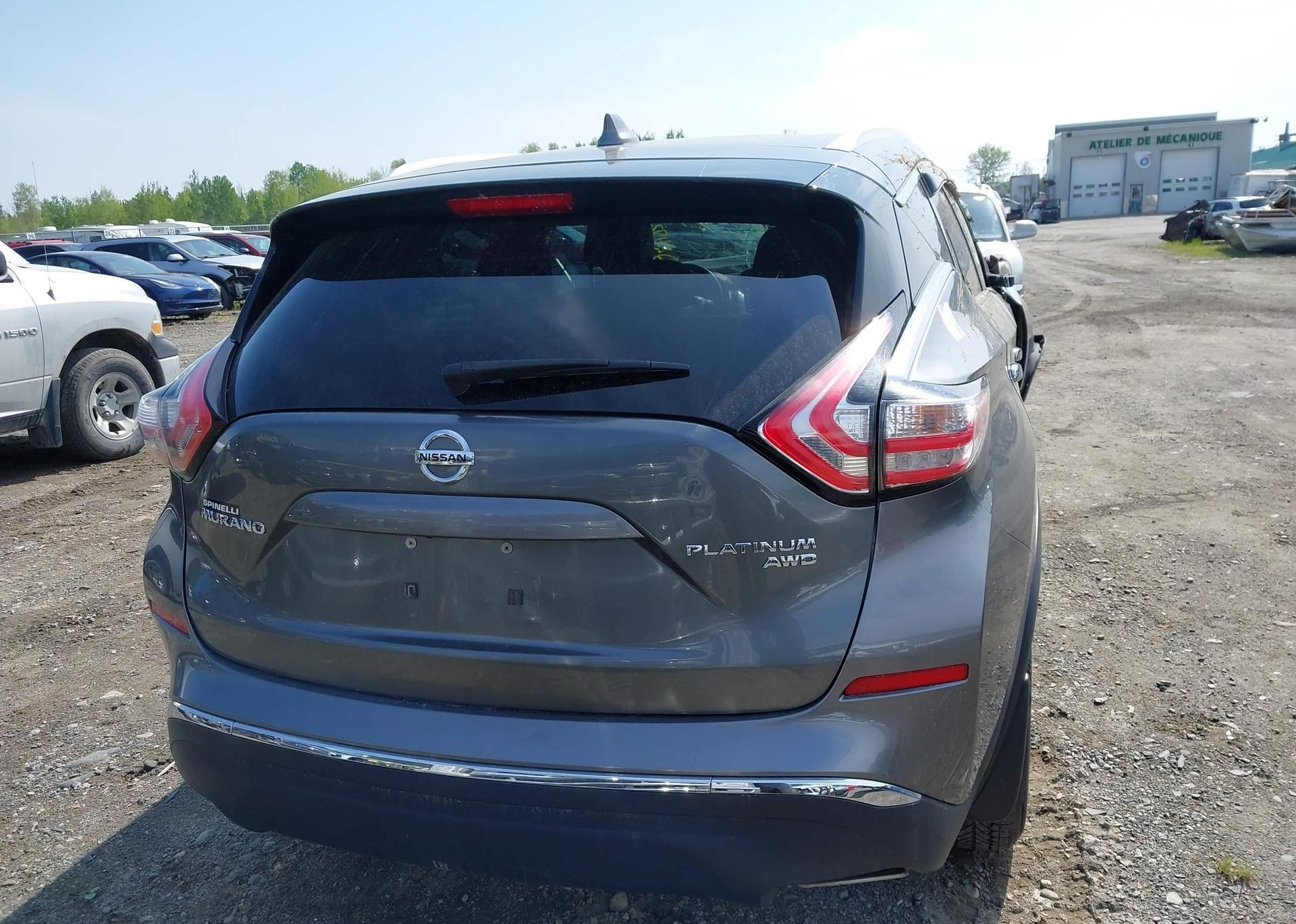 2017 NISSAN MURANO PLATINUM