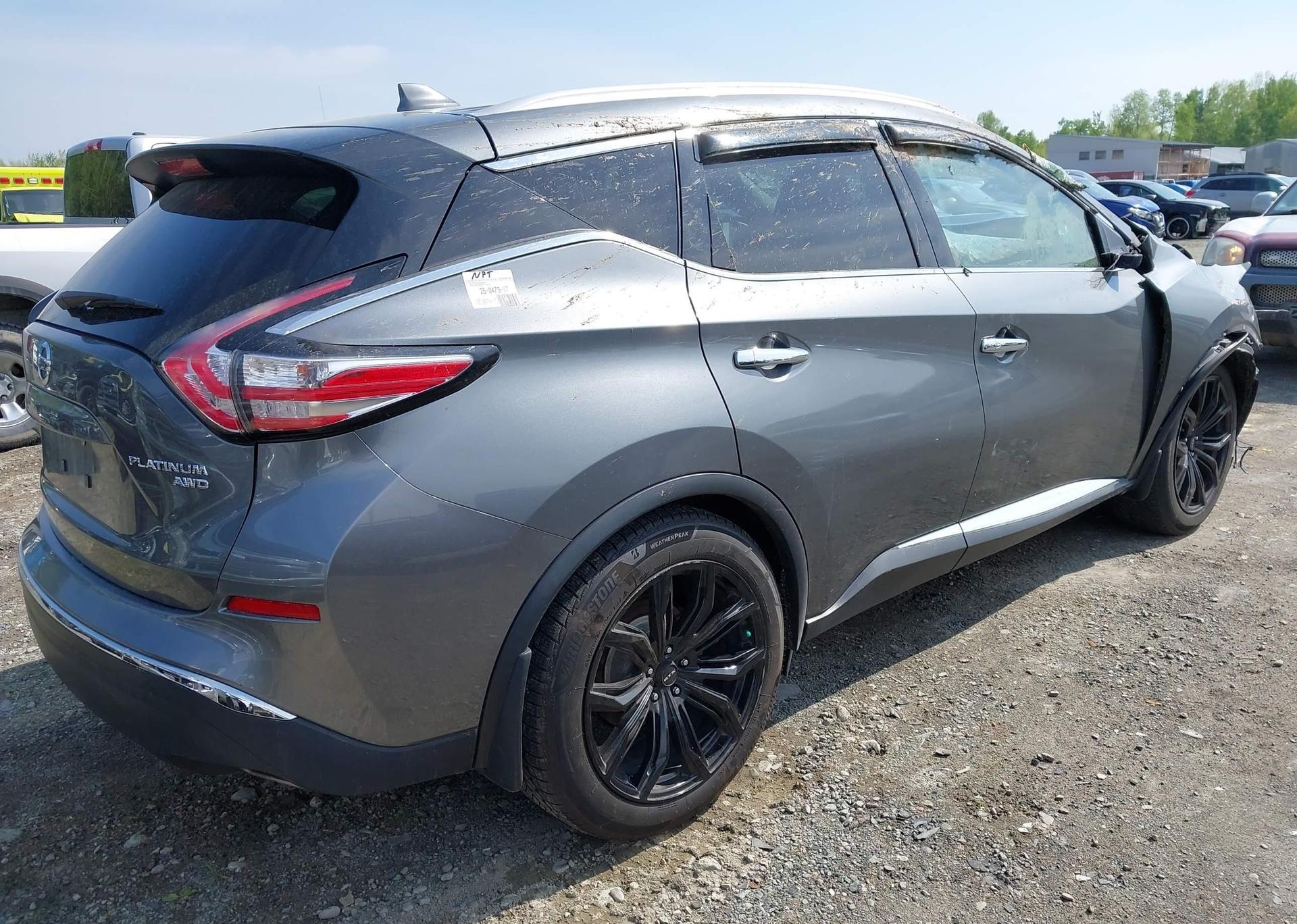 2017 NISSAN MURANO PLATINUM
