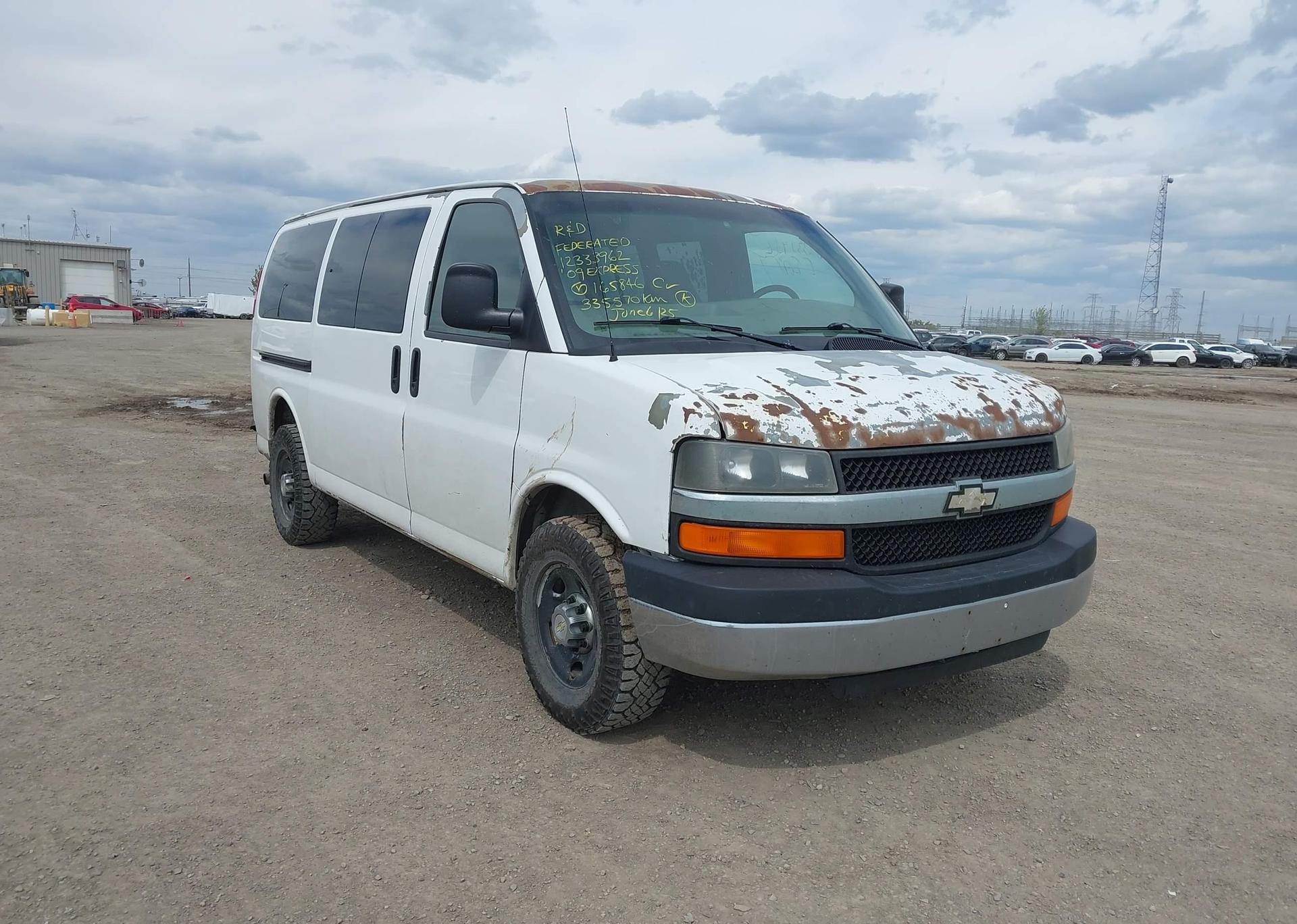 2009 CHEVROLET EXPRESS G3500