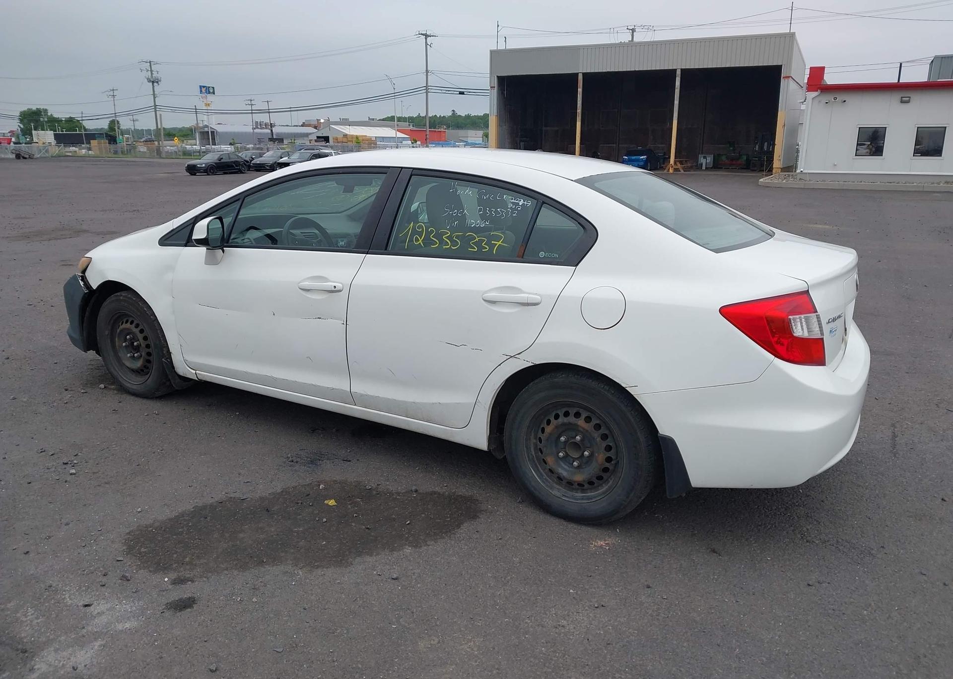 2012 HONDA CIVIC LX