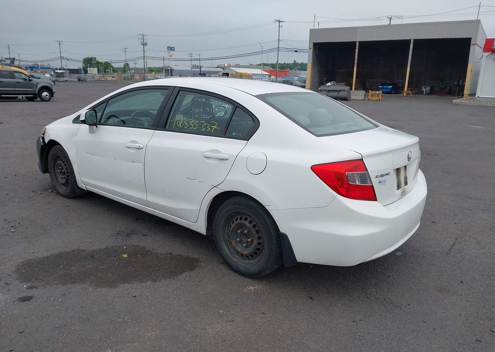 2012 HONDA CIVIC LX