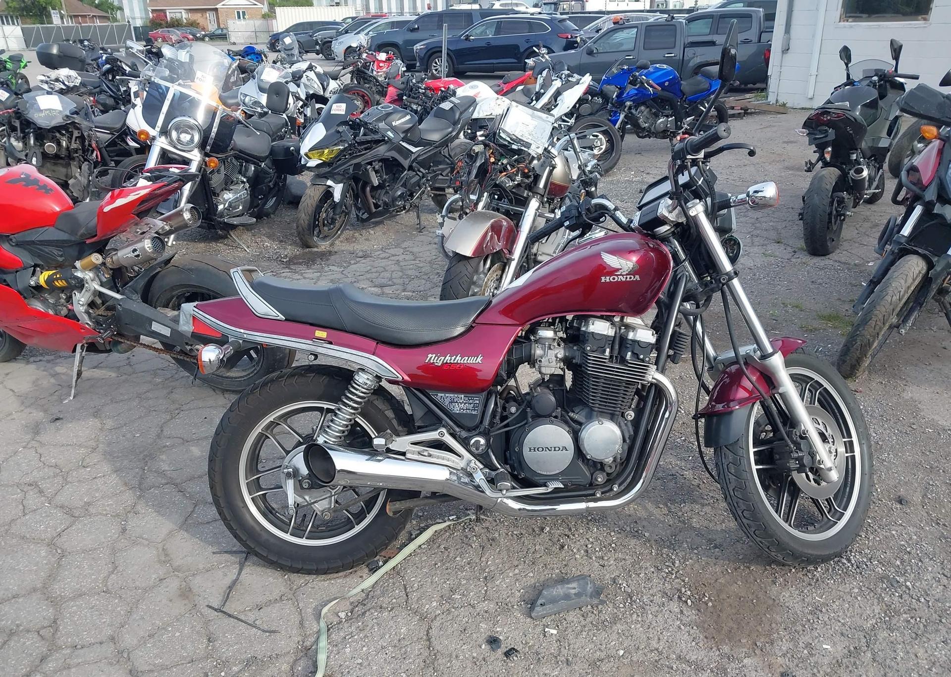 1983 HONDA CB650 SC