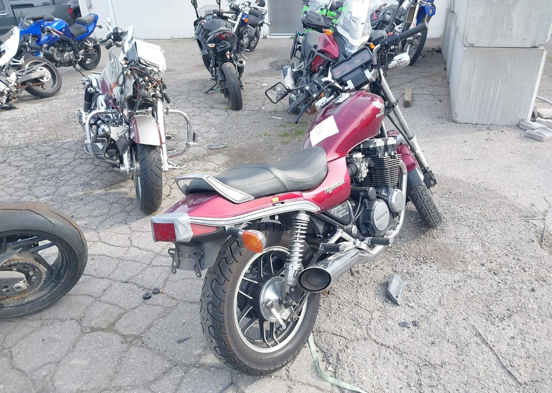 1983 HONDA CB650 SC