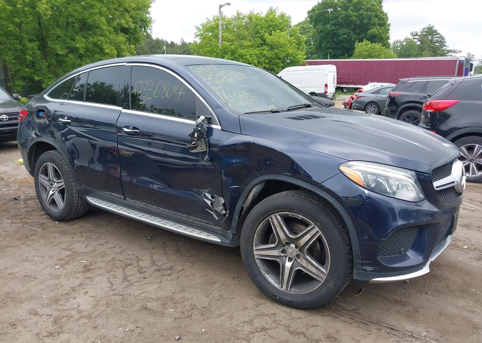 2016 MERCEDES-BENZ GLE 350D COUPE 4MATIC