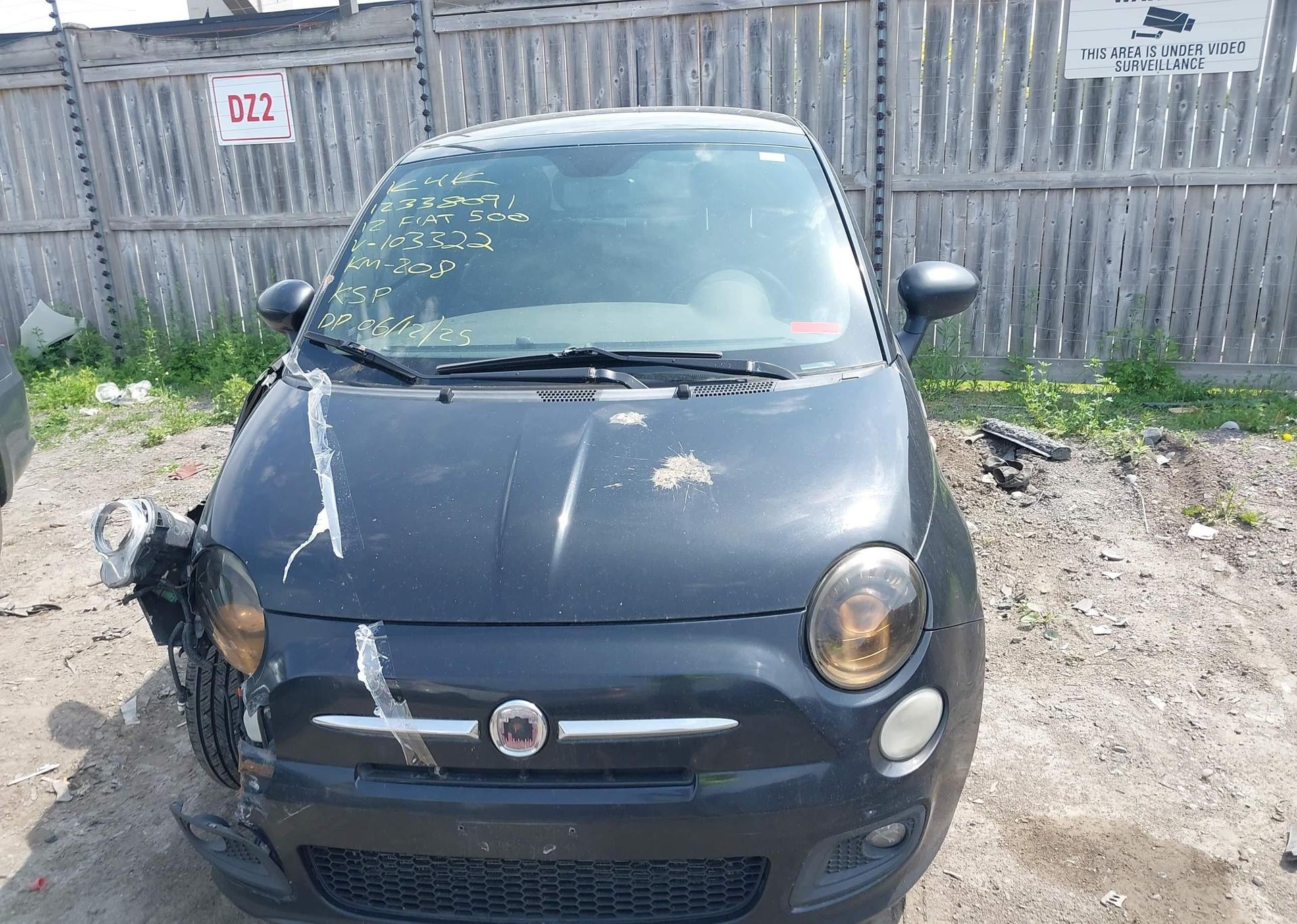 2012 FIAT 500 SPORT