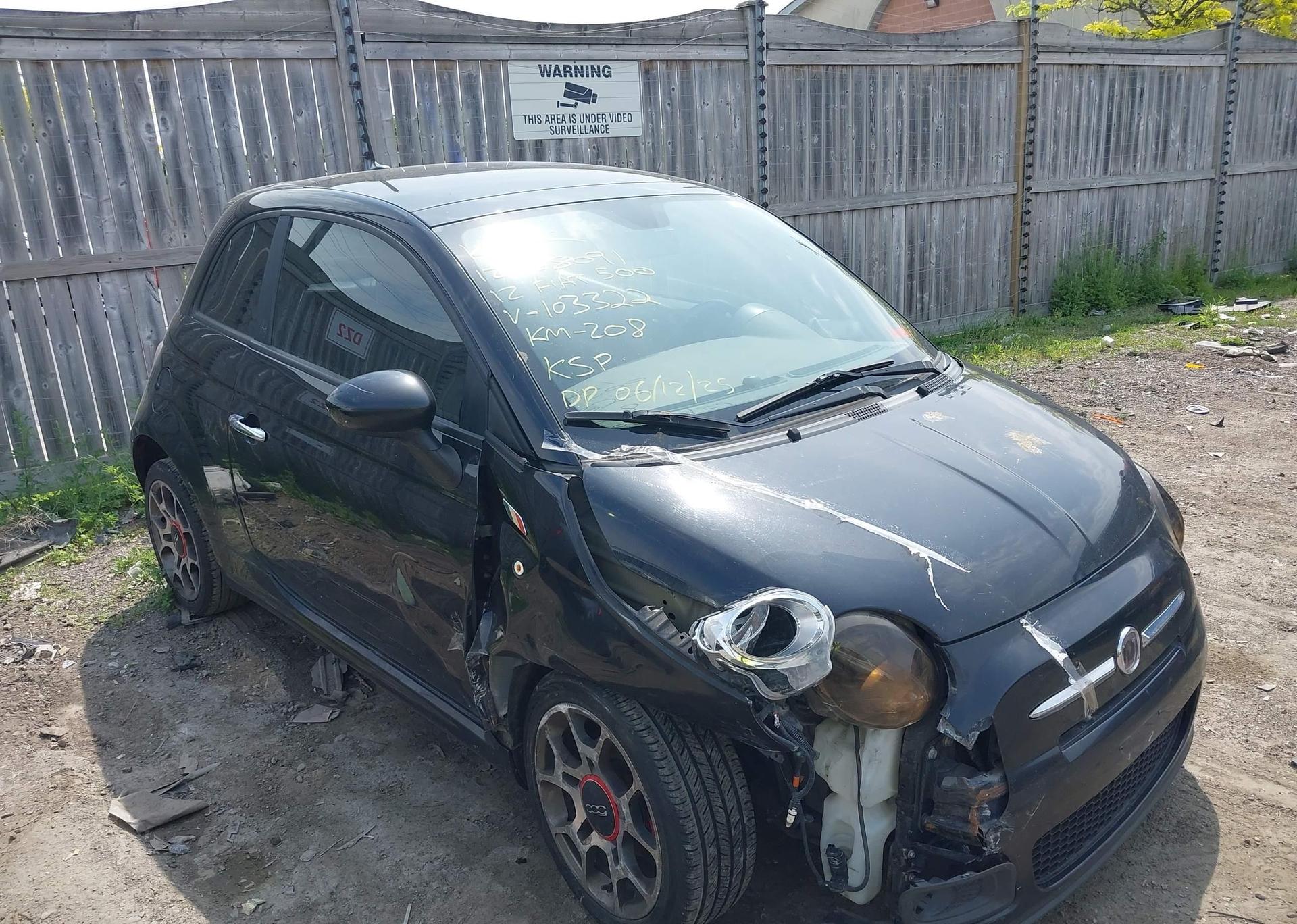 2012 FIAT 500 SPORT