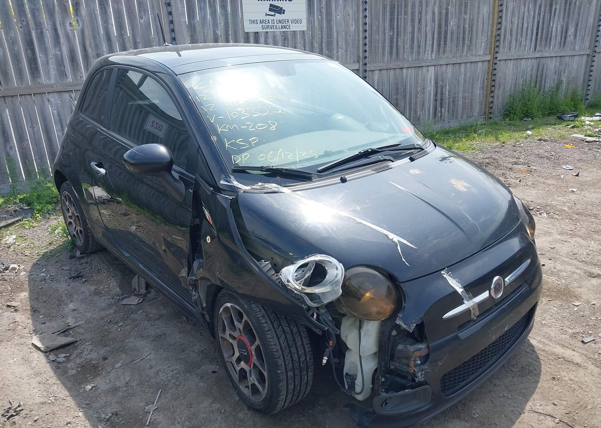 2012 FIAT 500 SPORT