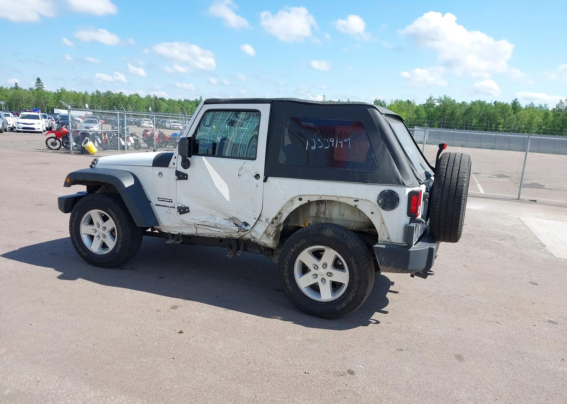 2017 JEEP WRANGLER SPORT