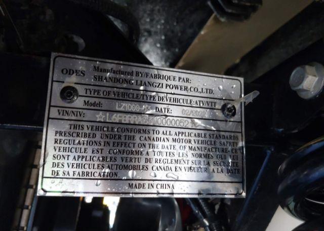2022 SHANGDONG ODES UTV800