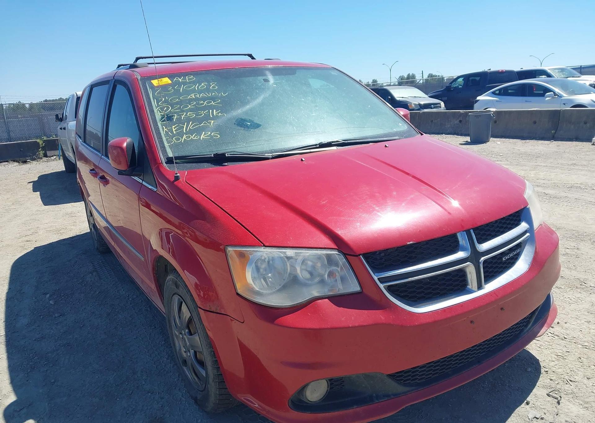 2012 DODGE GRAND CARAVAN CREW