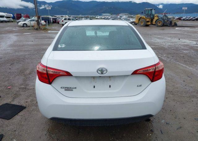 2019 TOYOTA COROLLA LE