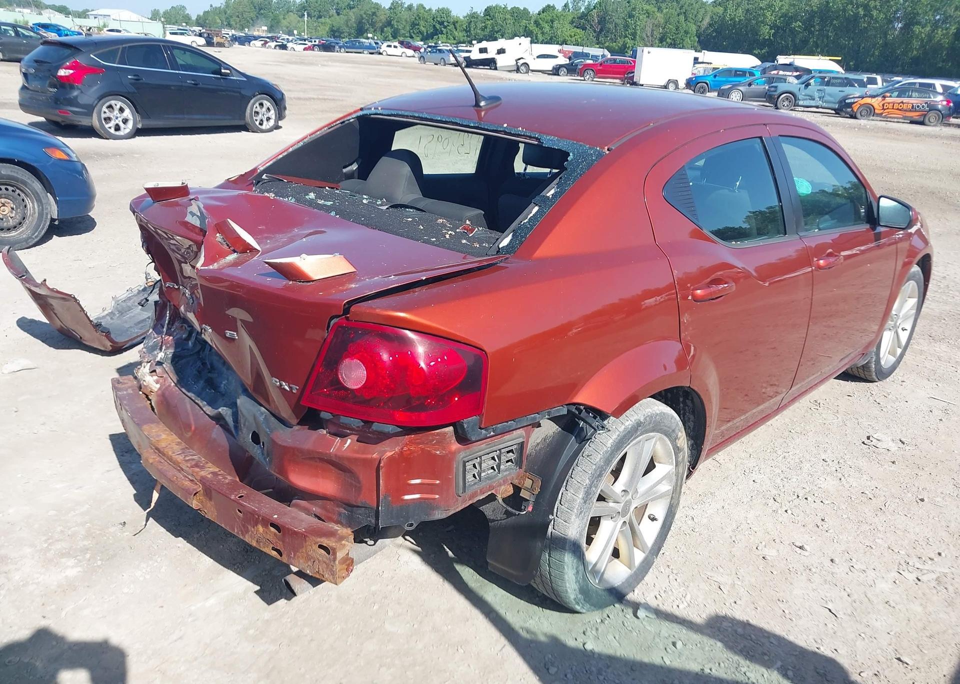 2012 DODGE AVENGER SXT