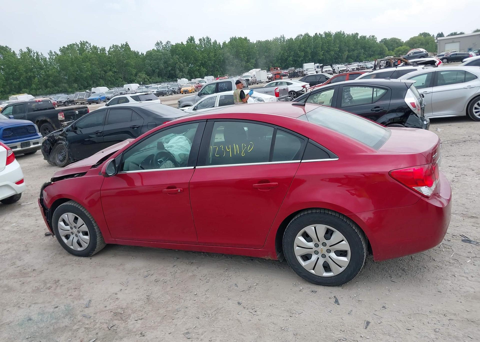 2012 CHEVROLET CRUZE LT TURBO