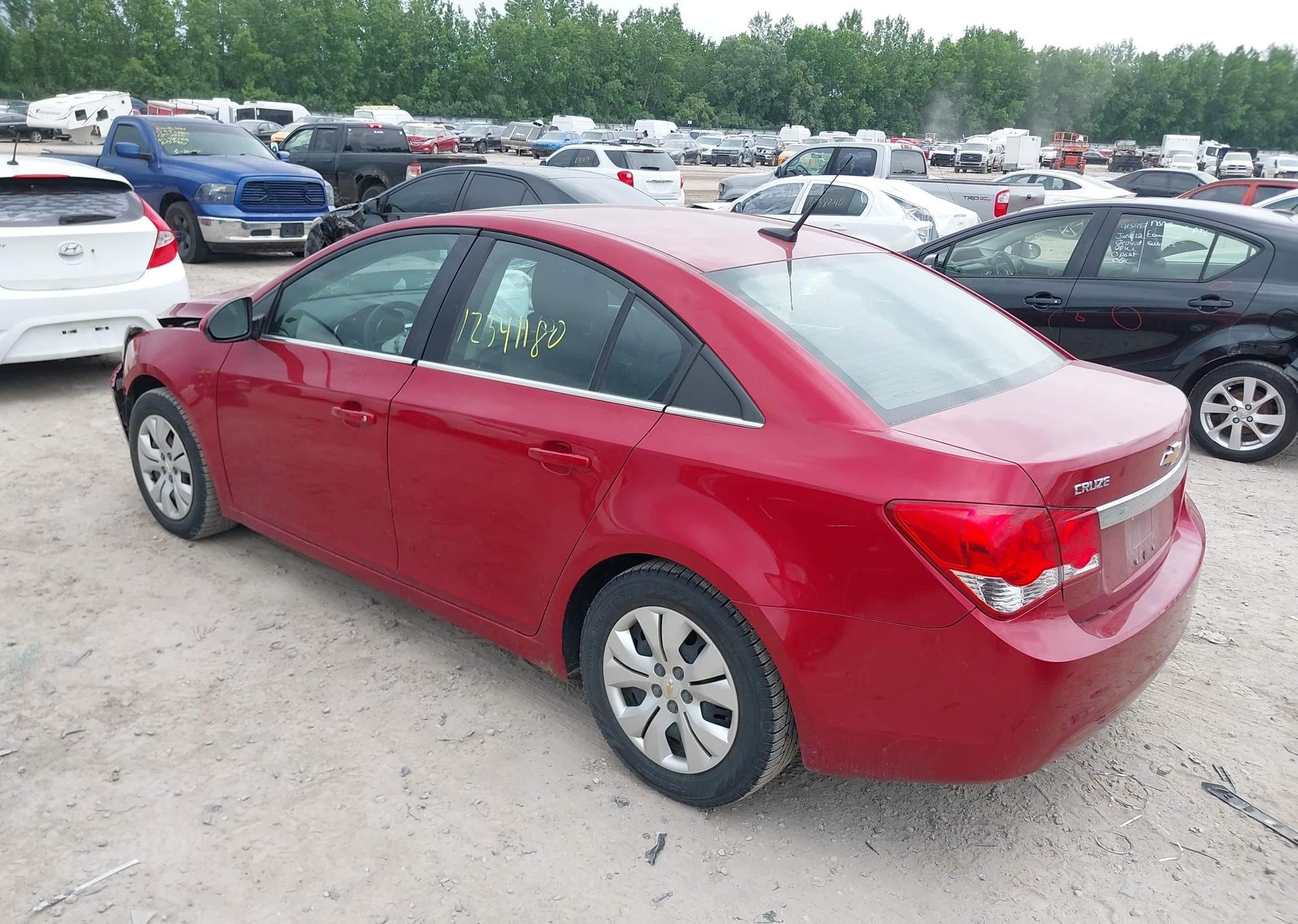 2012 CHEVROLET CRUZE LT TURBO