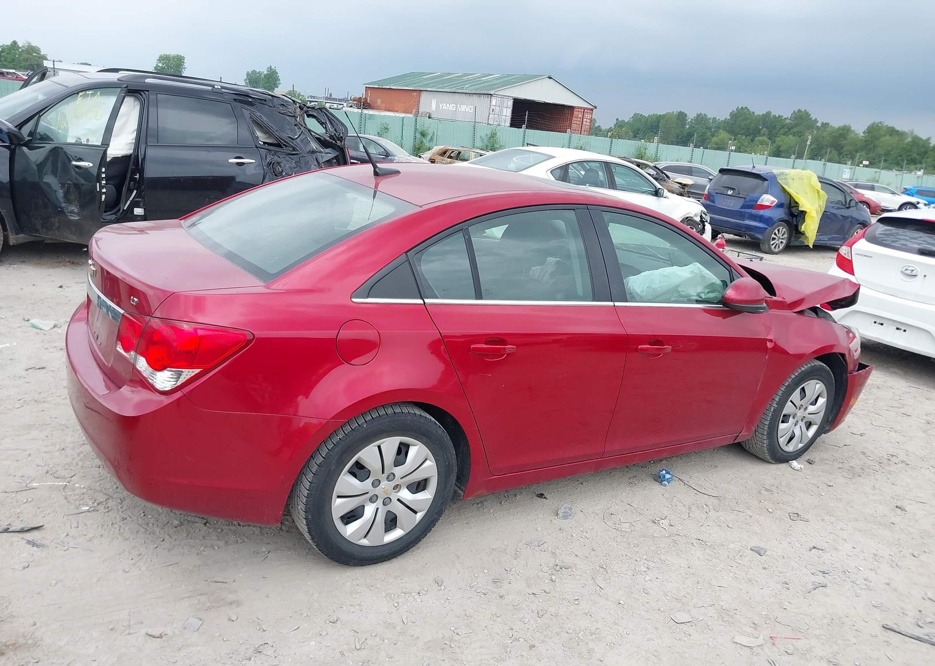 2012 CHEVROLET CRUZE LT TURBO