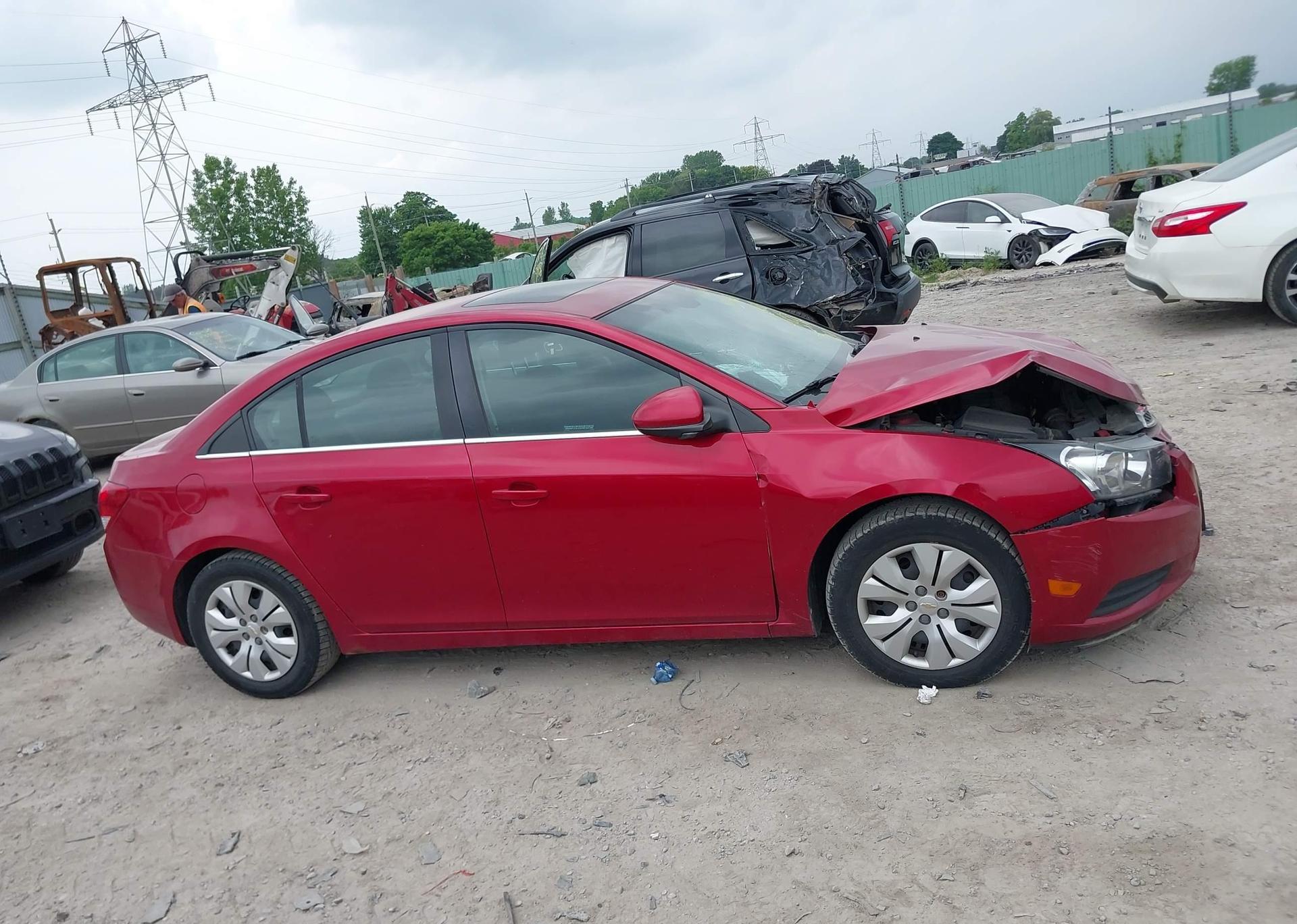 2012 CHEVROLET CRUZE LT TURBO