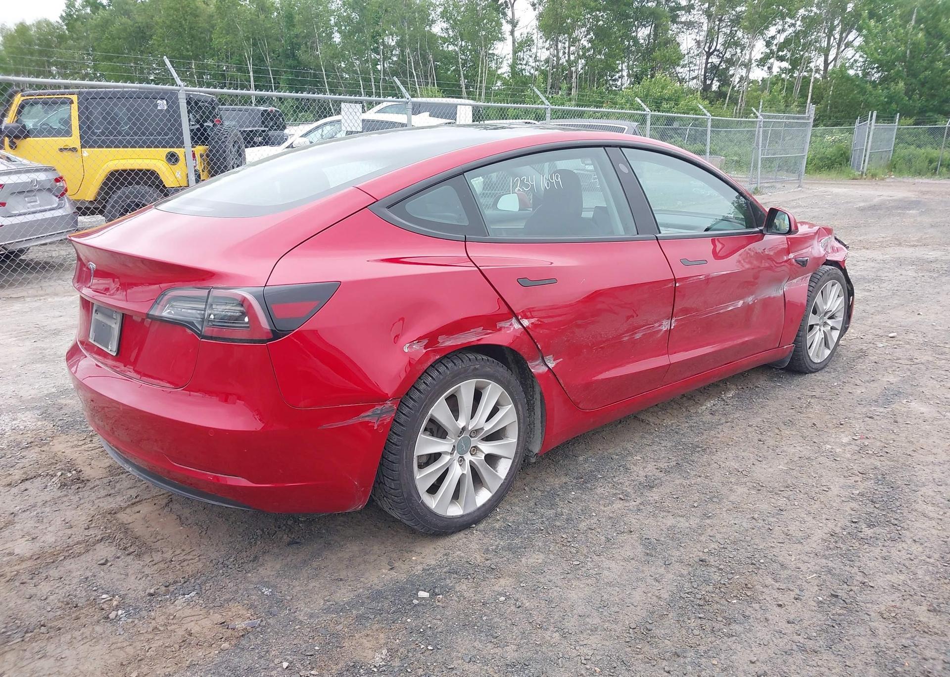 2021 TESLA MODEL 3 STANDARD RANGE