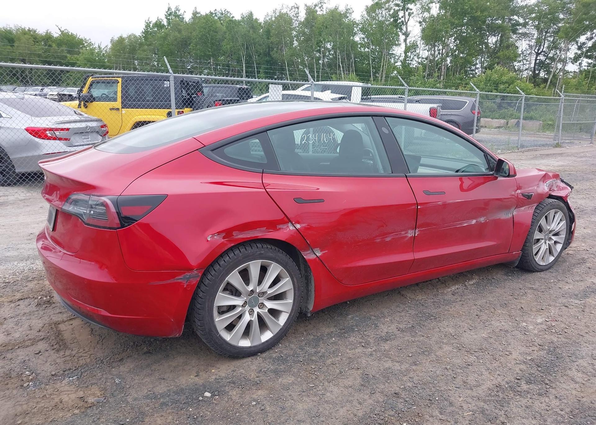 2021 TESLA MODEL 3 STANDARD RANGE