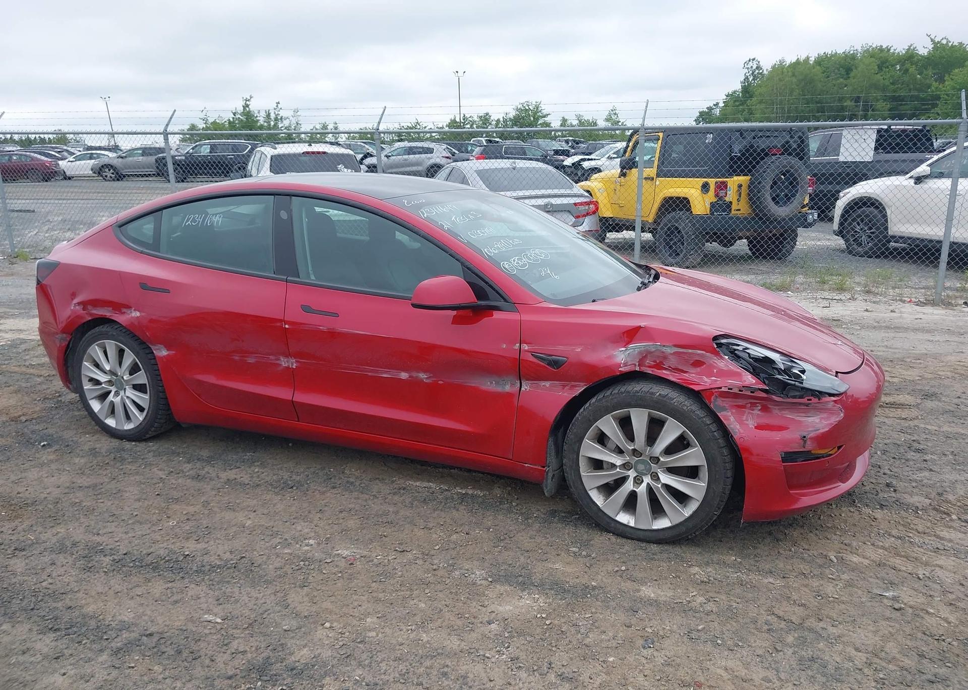 2021 TESLA MODEL 3 STANDARD RANGE