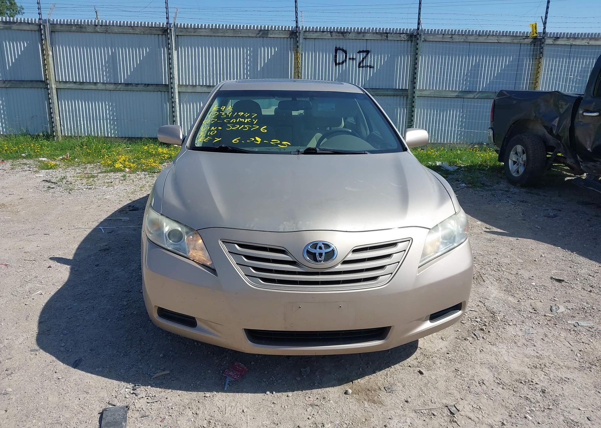 2007 TOYOTA CAMRY LE