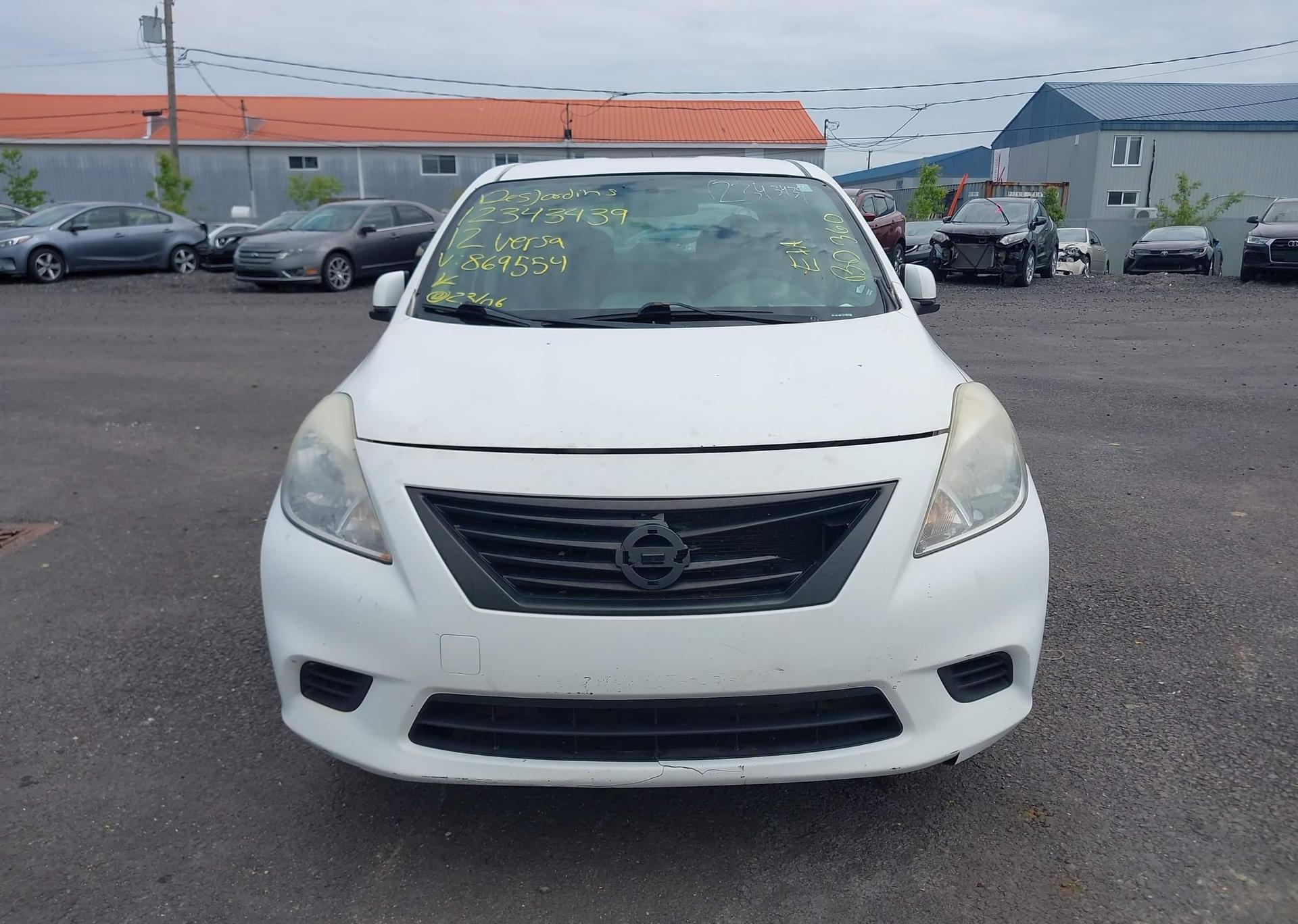 2012 NISSAN VERSA S
