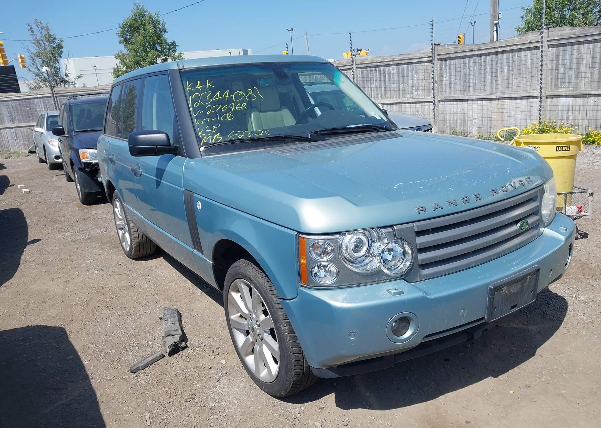 2008 LAND ROVER RANGE ROVER SUPERCHARGED