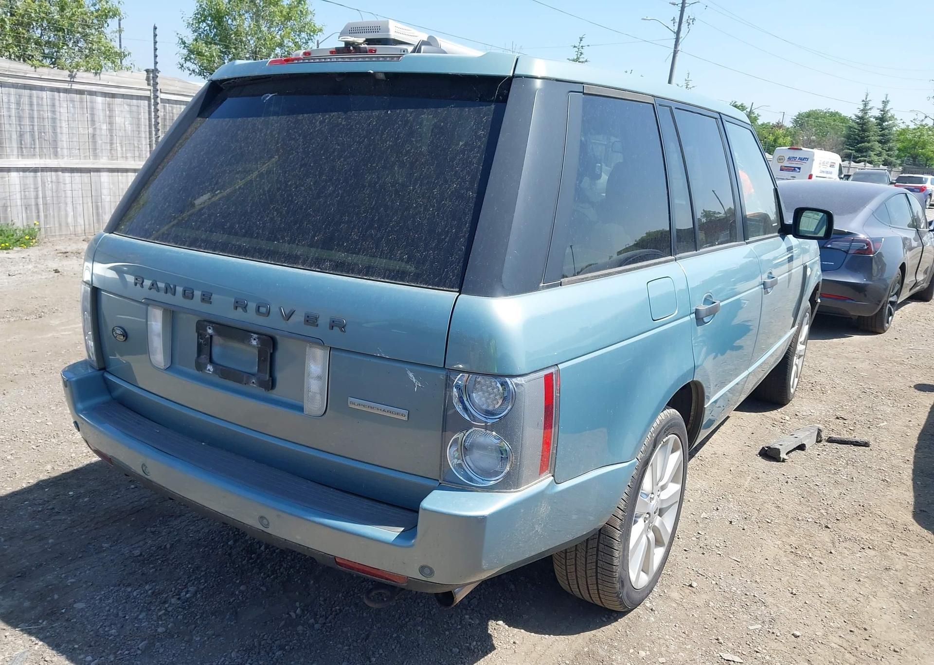 2008 LAND ROVER RANGE ROVER SUPERCHARGED