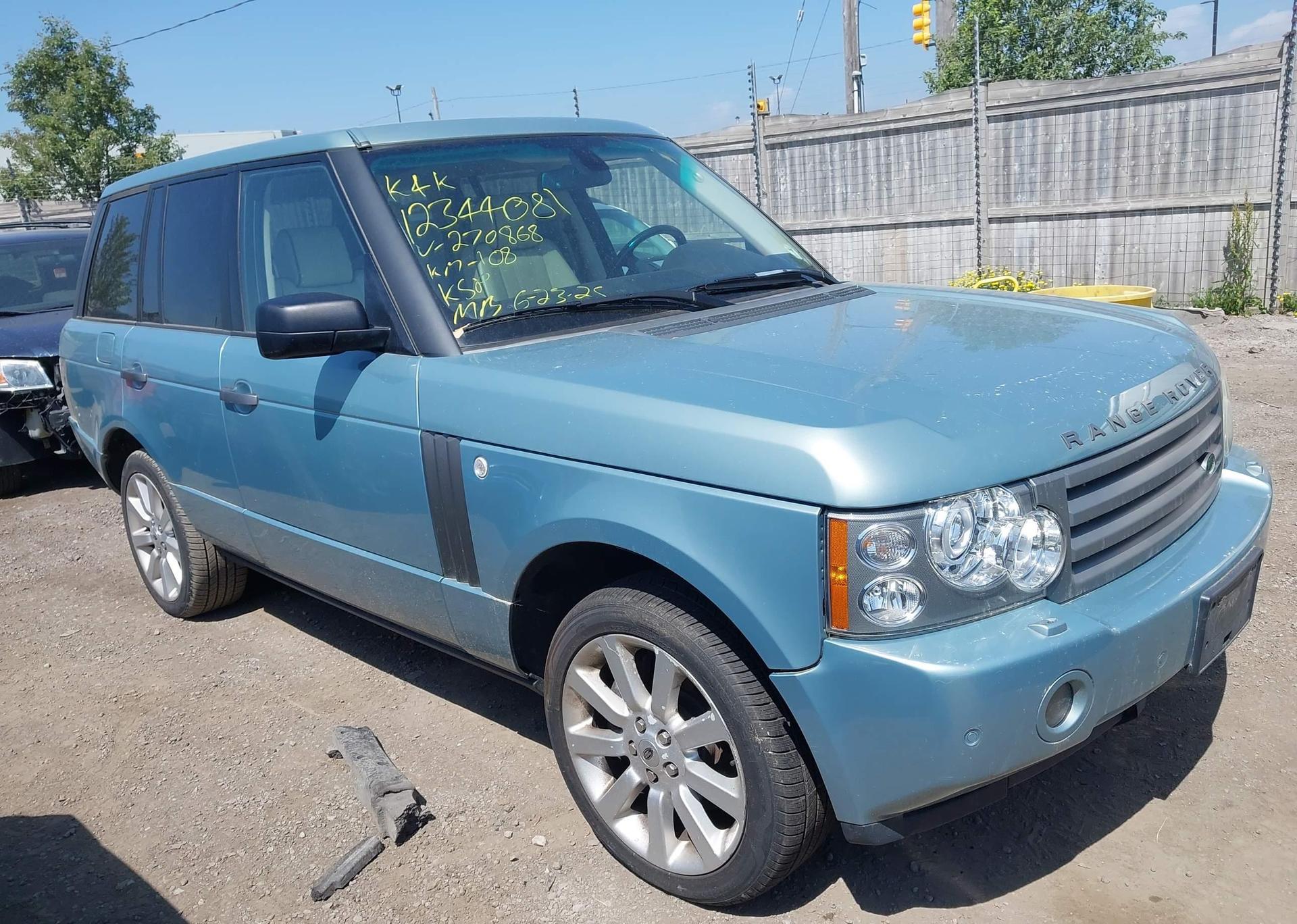 2008 LAND ROVER RANGE ROVER SUPERCHARGED
