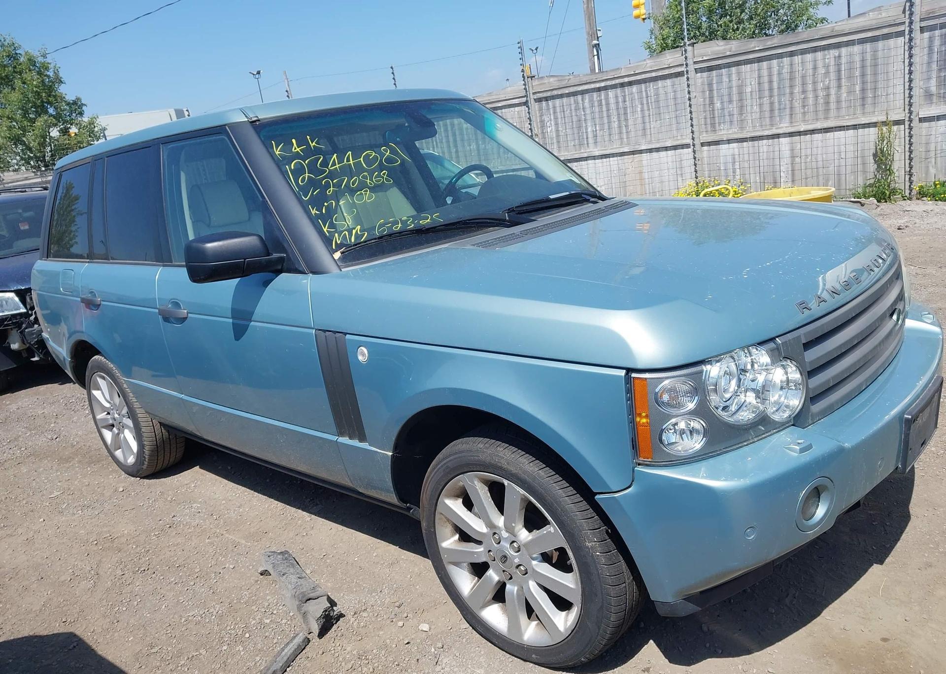 2008 LAND ROVER RANGE ROVER SUPERCHARGED