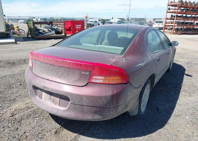 2002 CHRYSLER INTREPID SE