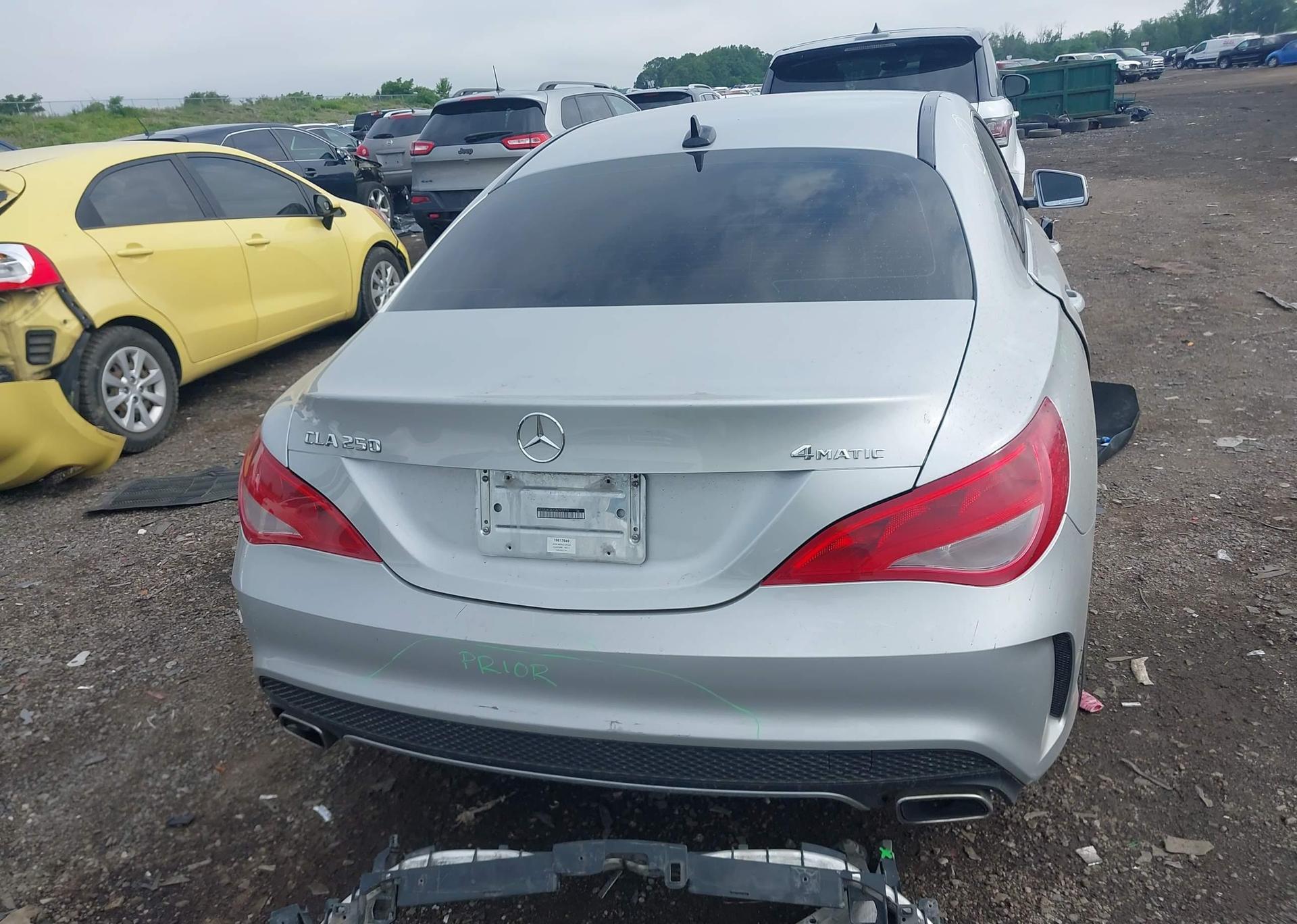 2016 MERCEDES-BENZ CLA 250 4MATIC