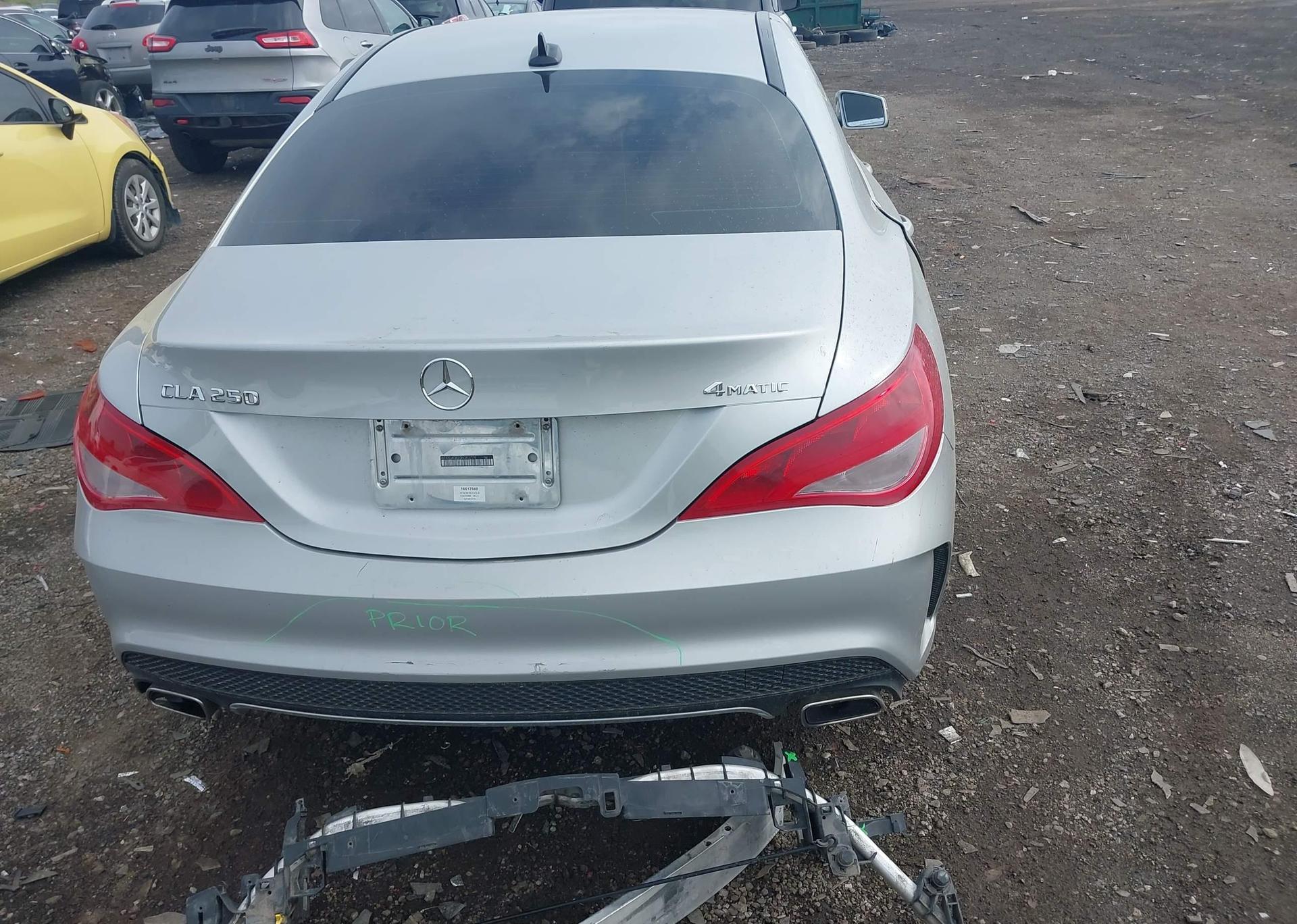 2016 MERCEDES-BENZ CLA 250 4MATIC