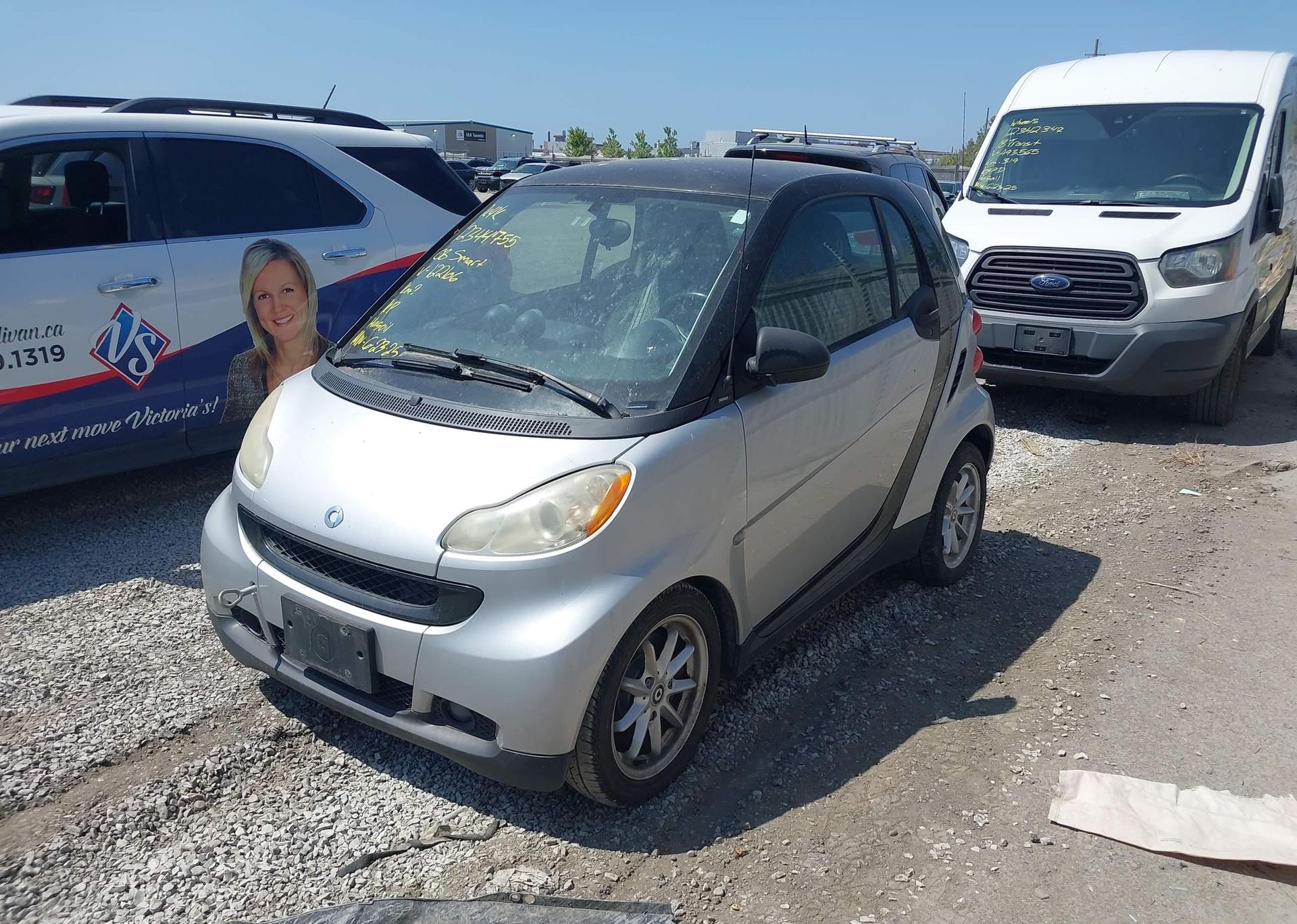 2008 SMART FORTWO PURE