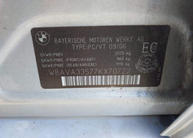 2007 BMW 328I