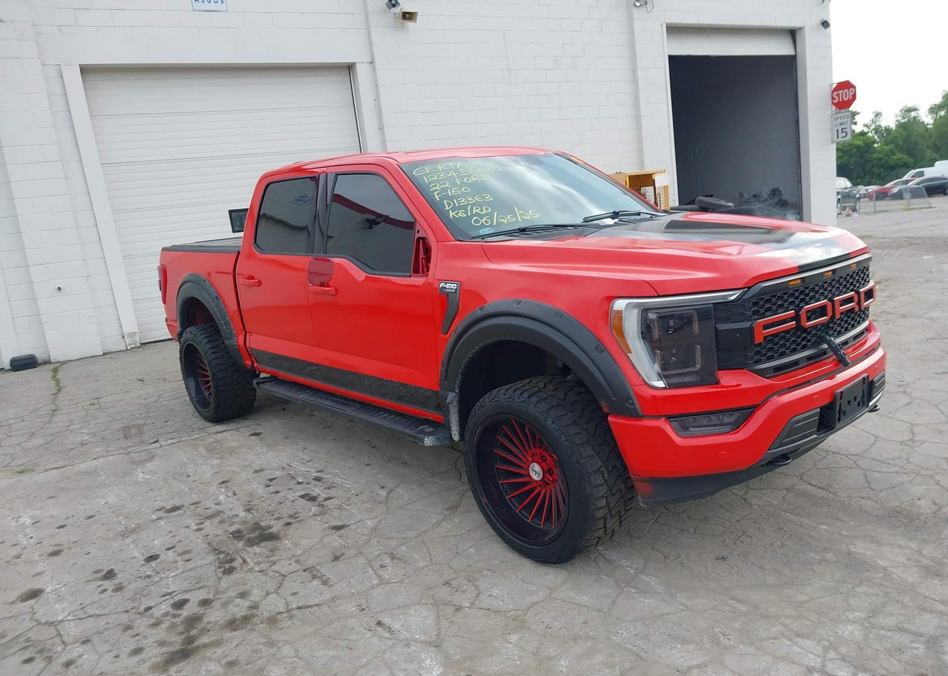 2022 FORD F150 SUPERCREW